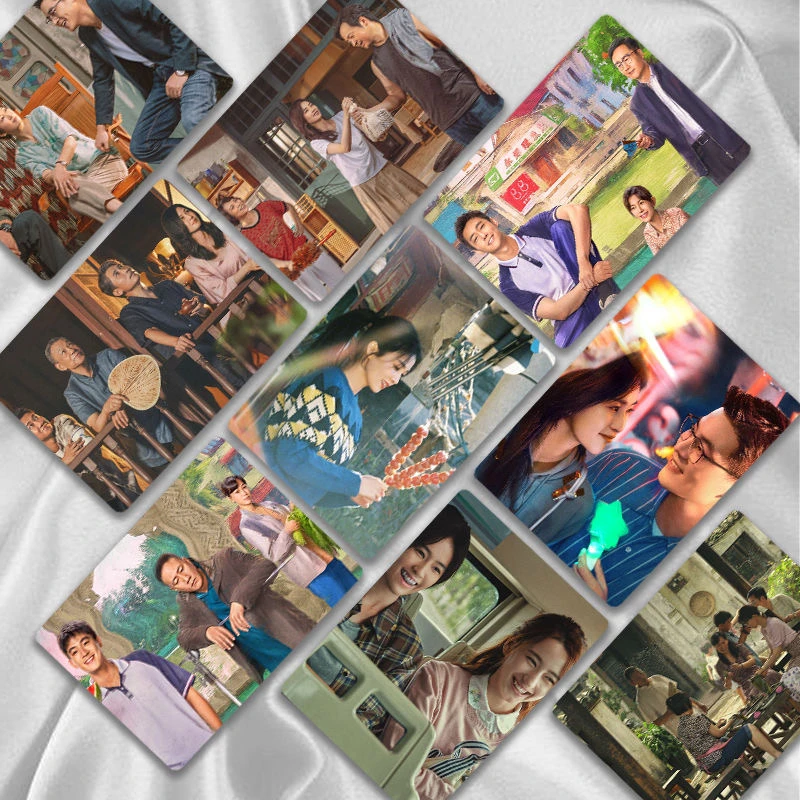 北上白鹿欧豪镭射小卡片贺卡50张周边同款自印拍立得LOMO卡明信片