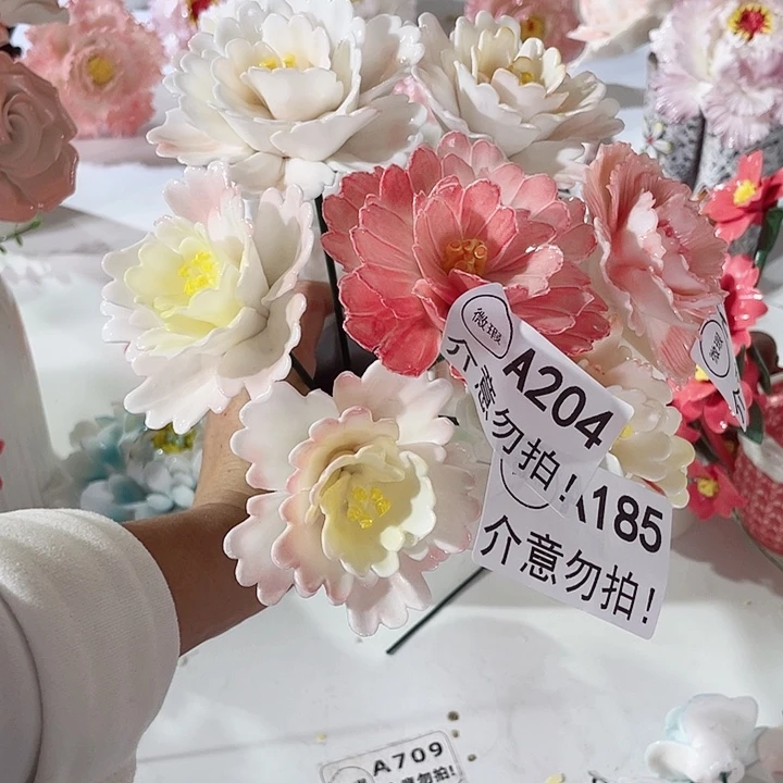 陶摆件瑕疵断片列开介意勿拍，拍退退拉黑