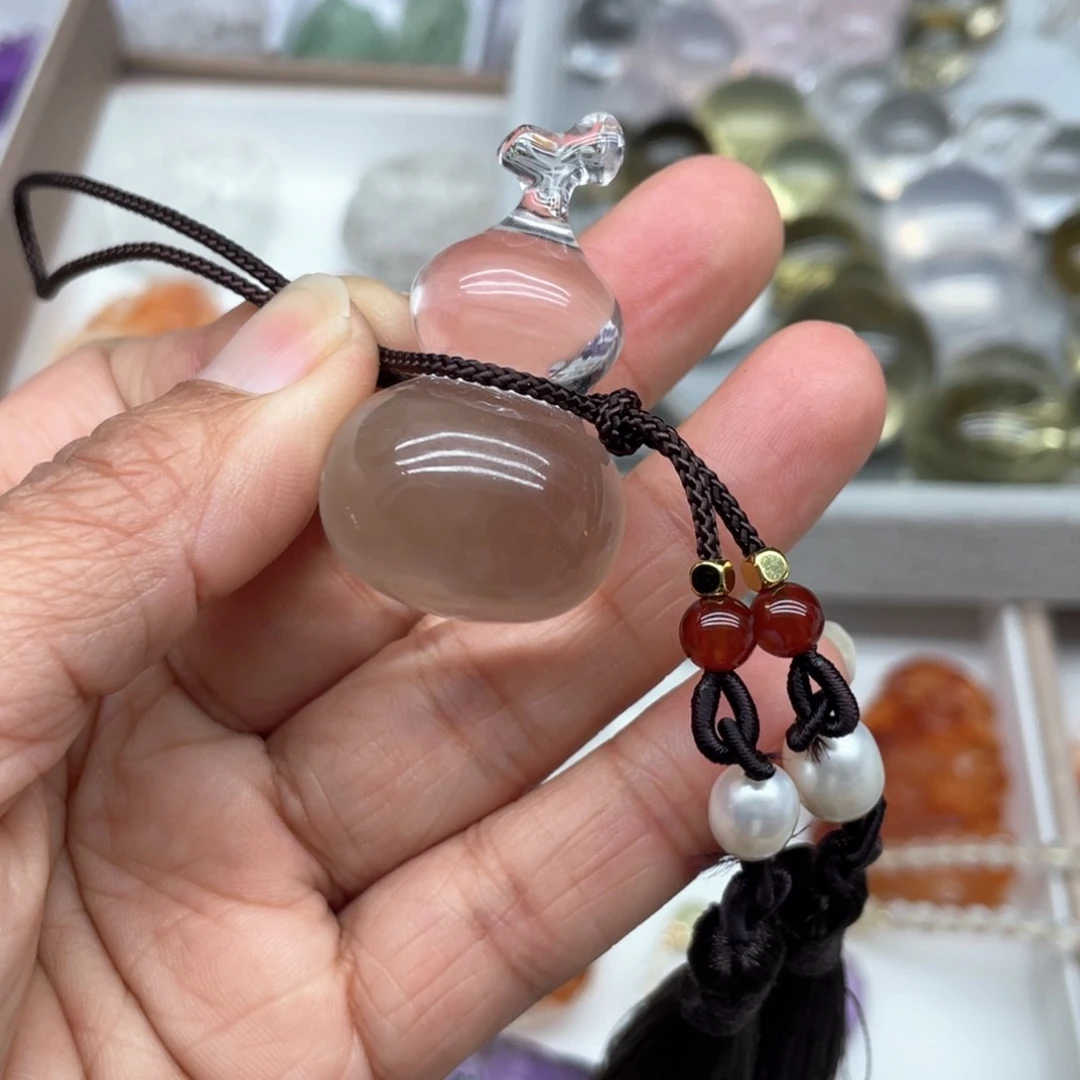 水晶吊坠(不含链)未镶嵌闷****的