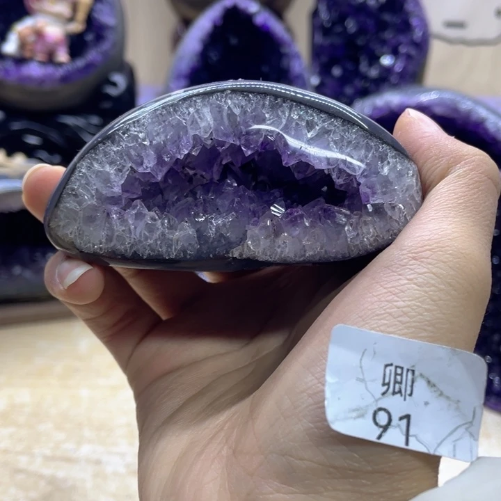 未镶嵌珠宝半成品紫晶