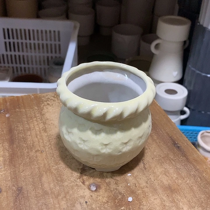 紫砂花盆凑单满12米包邮有孔