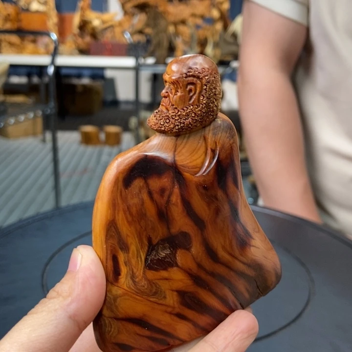 柏木（崖柏）手把件