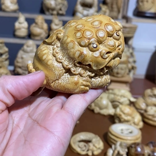 路***程竹手工摆件工艺品老粉价