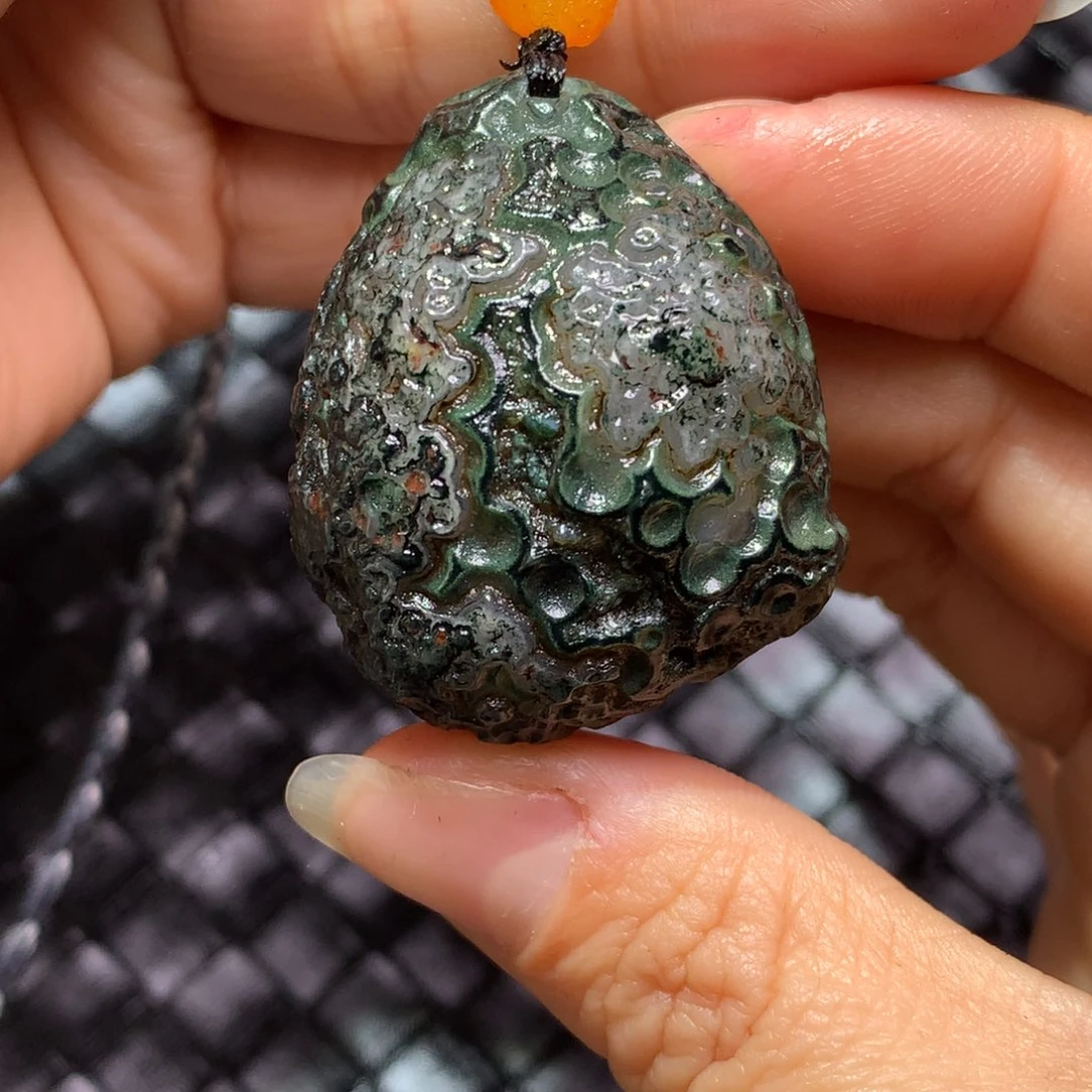 未镶嵌玛瑙/玉髓珠宝半成品