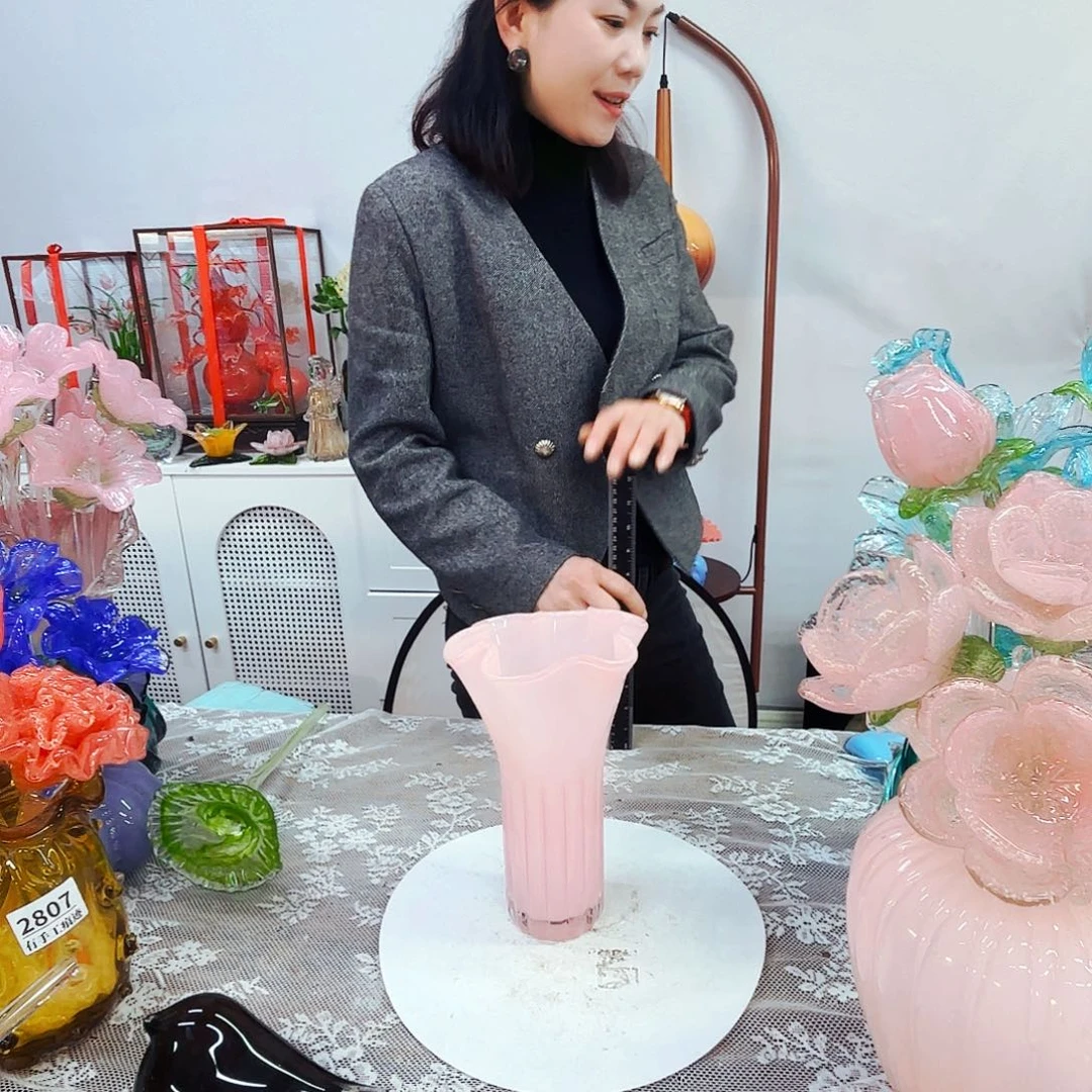 琉璃花瓶花器艺术品