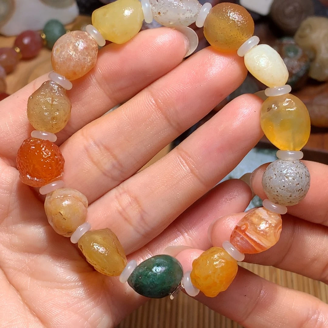 未镶嵌玛瑙/玉髓珠宝半成品