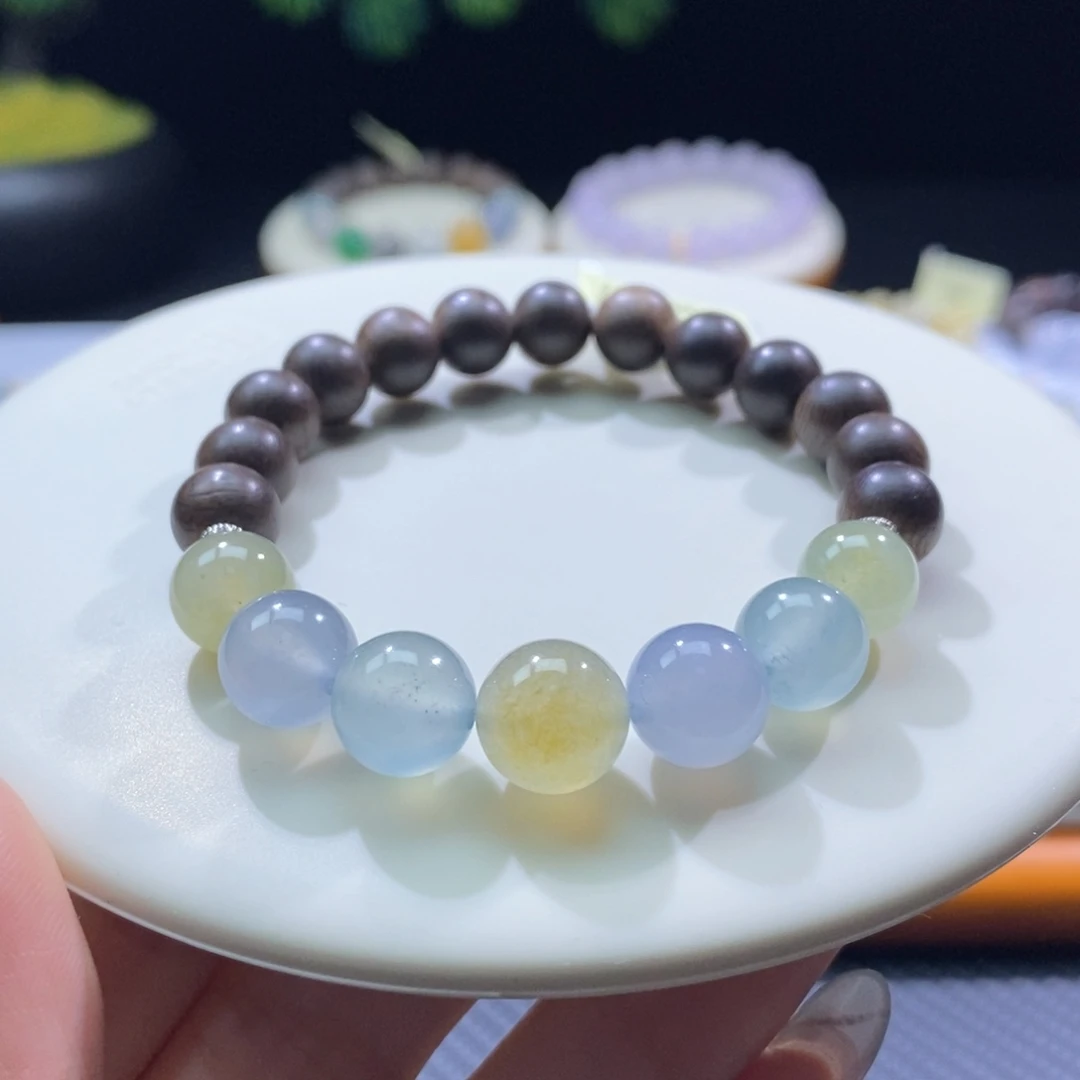 颈饰未镶嵌翡翠翡翠糖果色圆珠手串10+mm