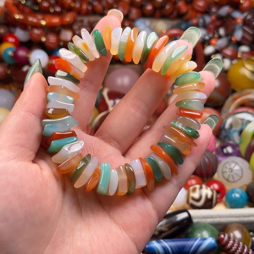 南红玛瑙未镶嵌颈饰