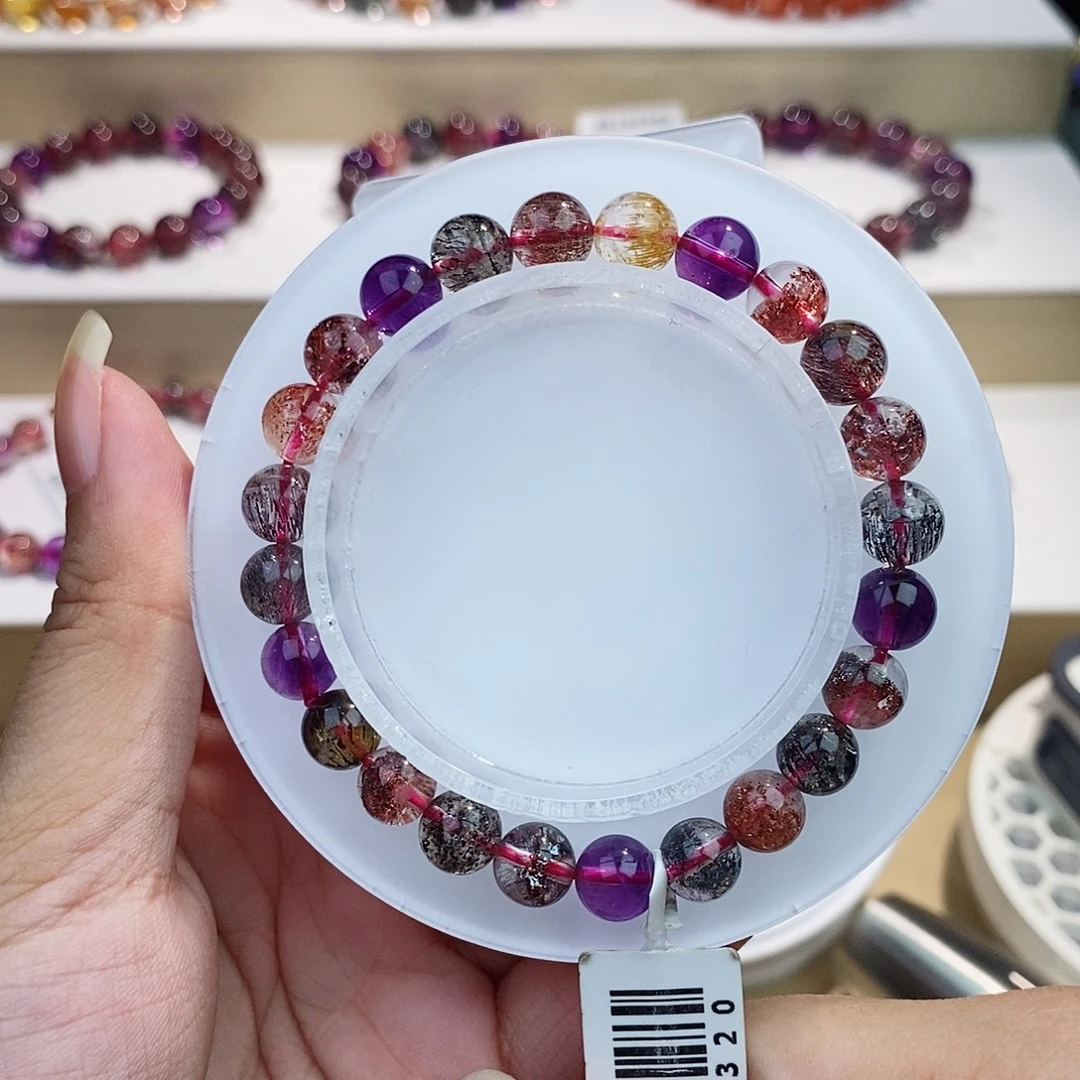 手链未镶嵌水晶黑加仑8