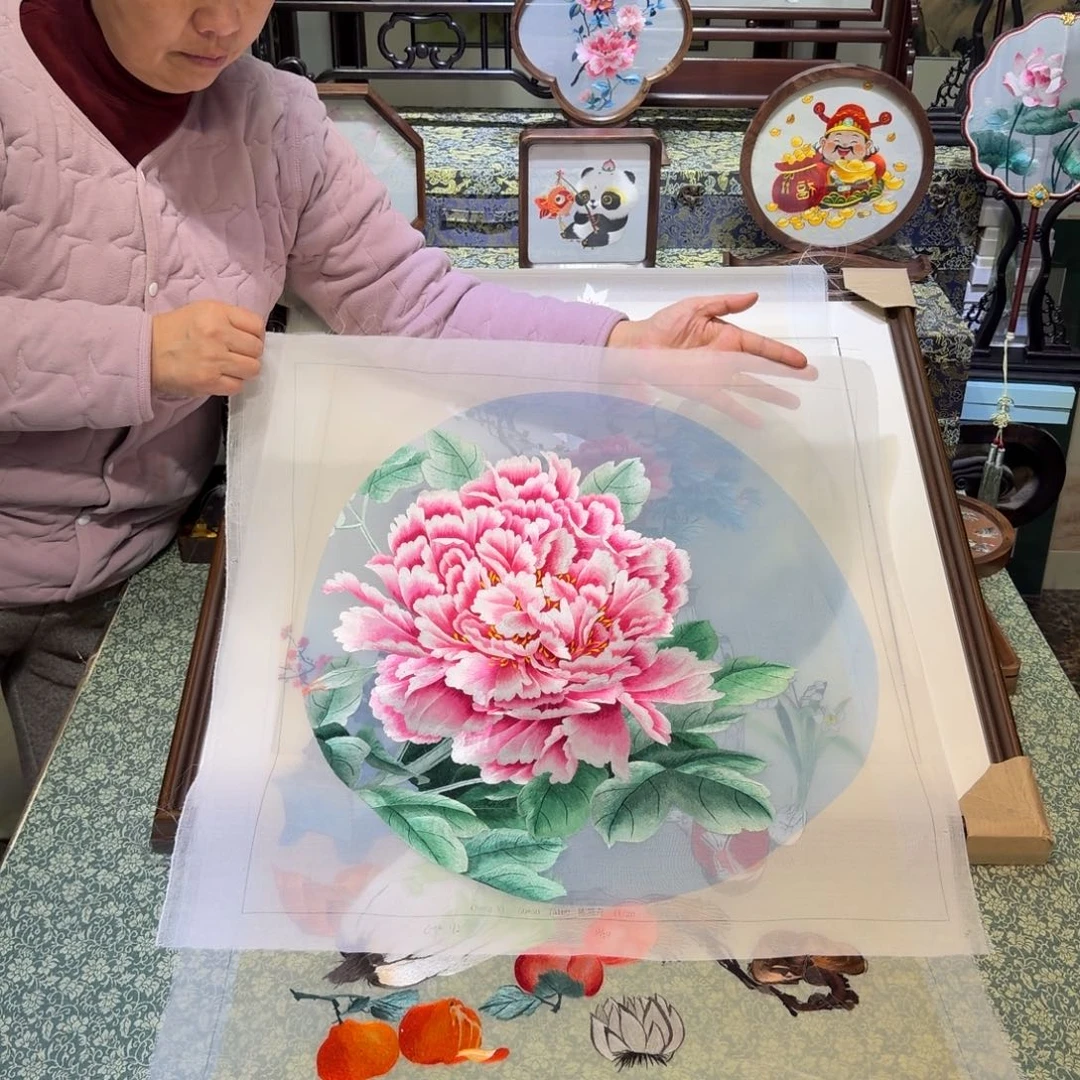 刺绣手工苏绣工艺