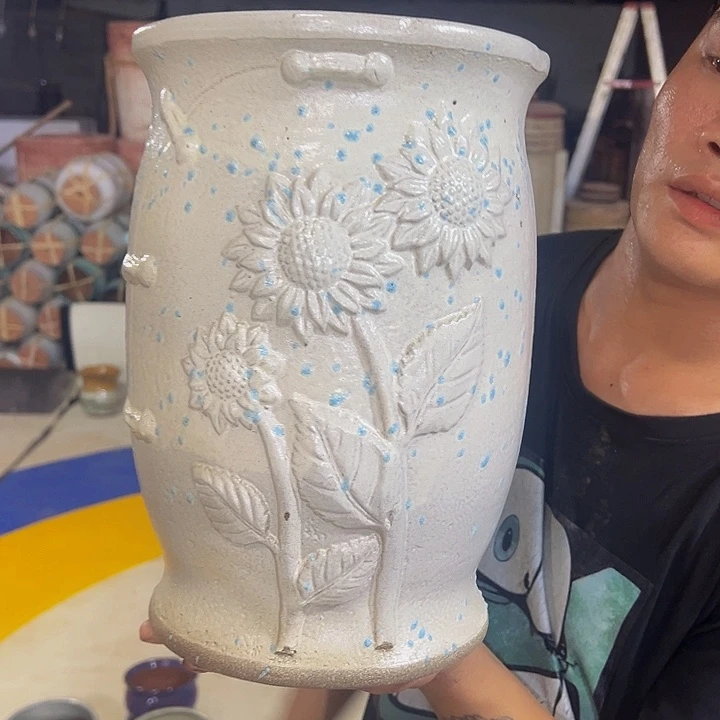 夫妻花盆高度30口径20