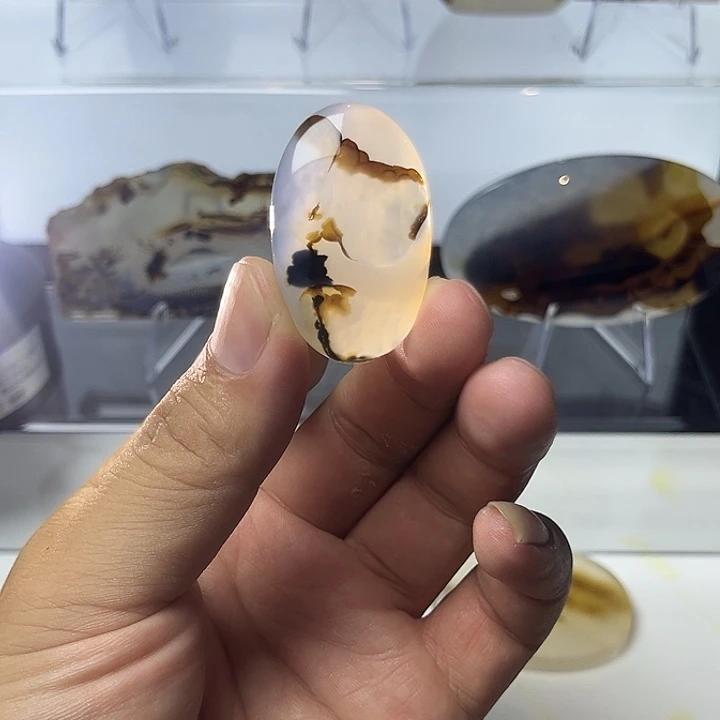 玛瑙/玉髓未镶嵌吊坠(不含链)