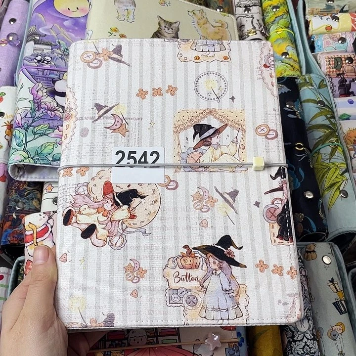 织绣A5活页不加纸2542