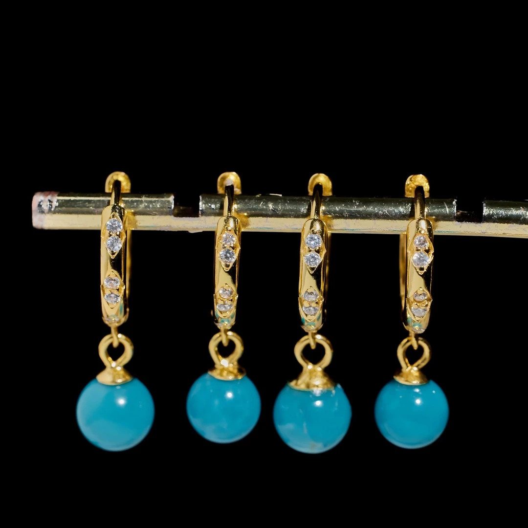 【歪歪】美松圆珠耳扣*（多样性发一）（卡6-7） XB-N2286