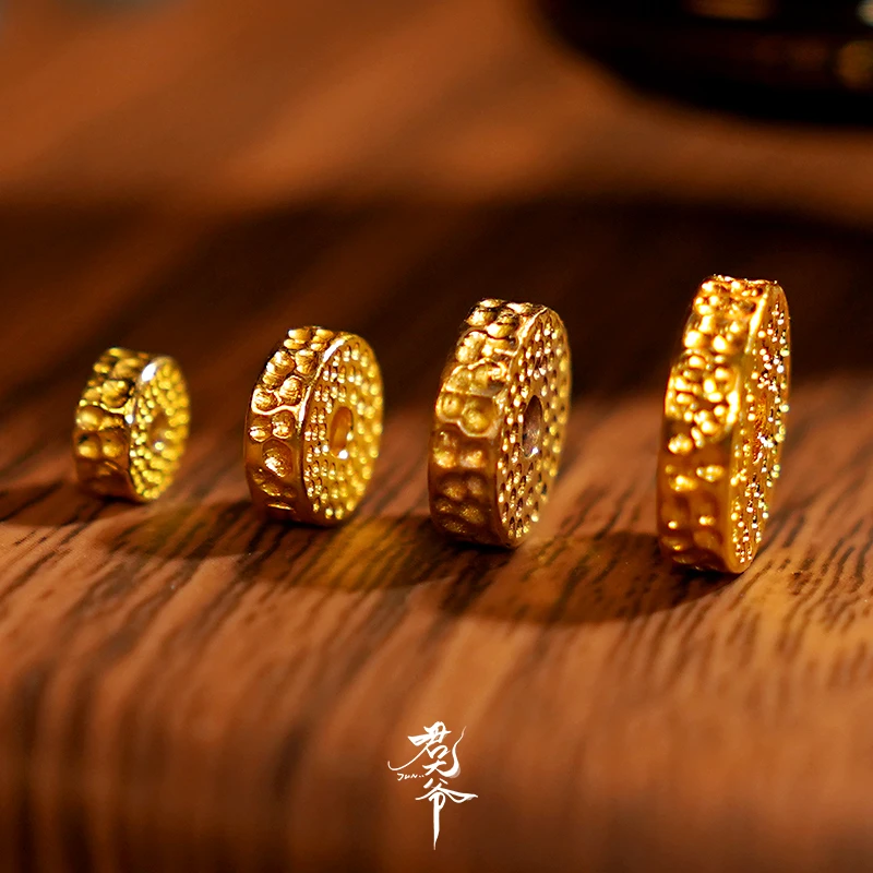 君大爷爱文玩文玩配饰配件锤纹隔片