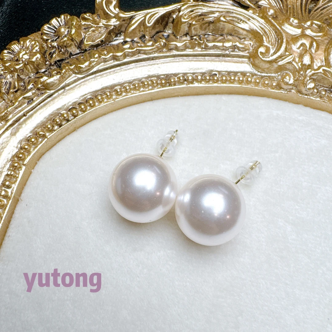 铜合金仿珍珠耳饰 【雨桐高奢饰品】耳环CC00667