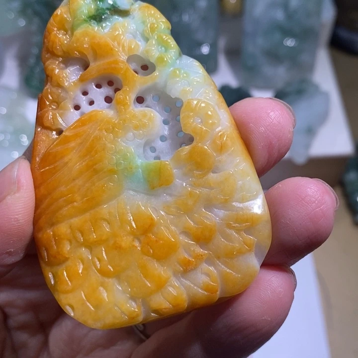 【闪购商品】颈饰未镶嵌翡翠凤凰