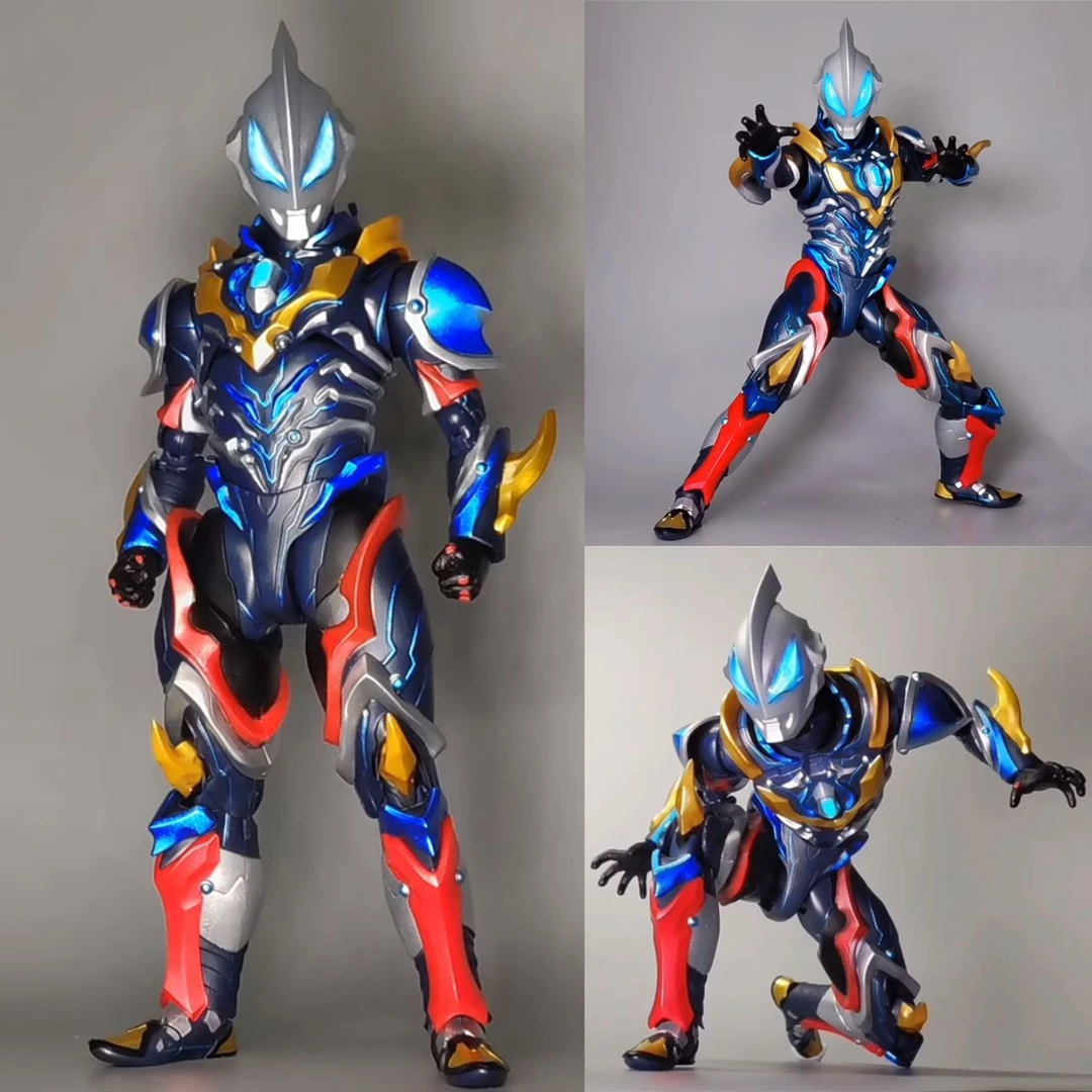 银河初升捷德奥特手办SHF泽塔迪迦赛罗索玩具关节可动人偶模型曼