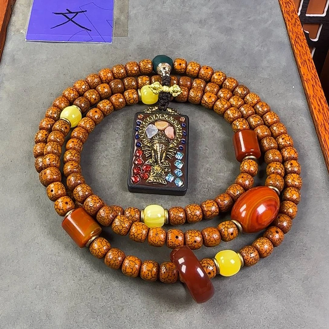 星月菩提吊坠脖挂