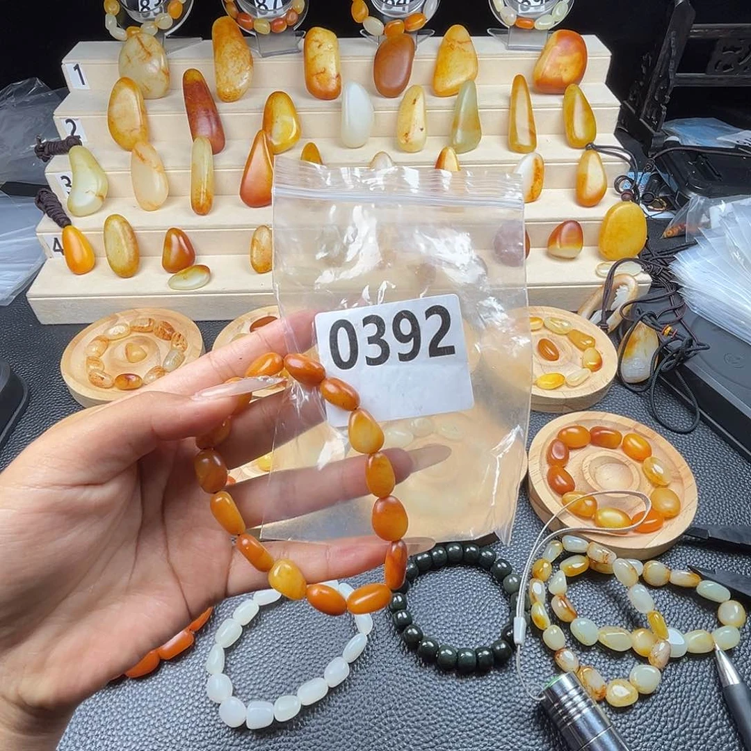 手串未镶嵌和田玉