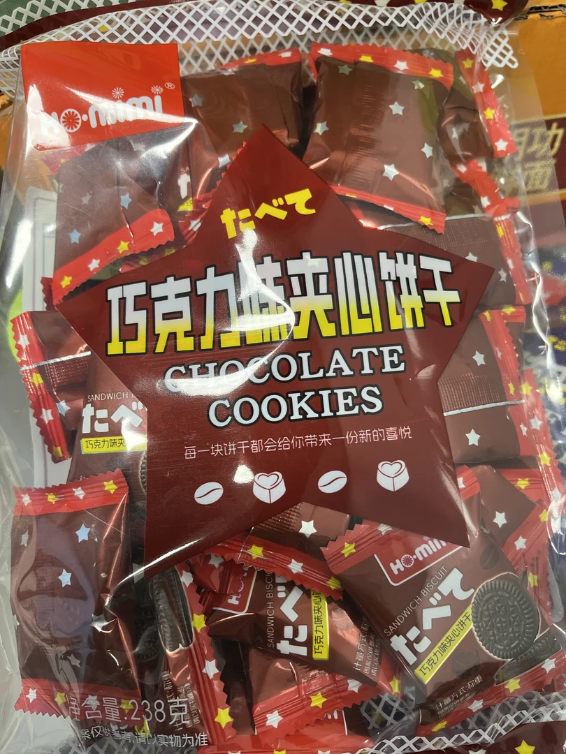 好美味(HO.mimi)夹心饼干238g*3（混和发）