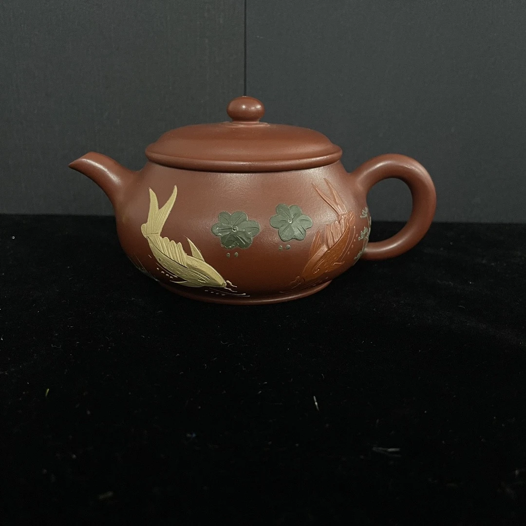 宜兴手工紫砂陶 茶壶GS3453-24