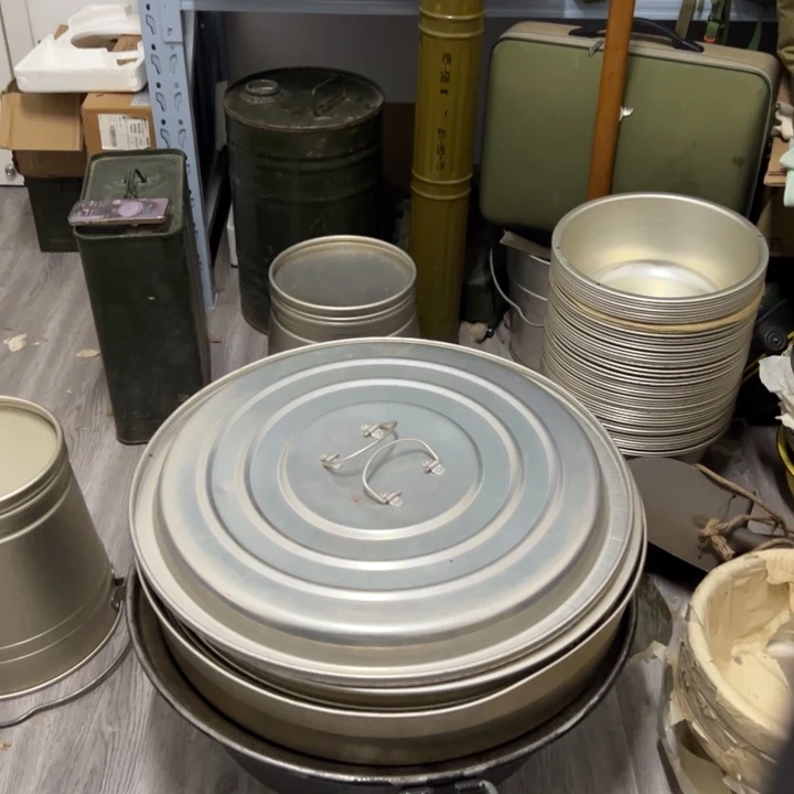 诚***本厚款铁锅➕蒸笼➕铝盖一套