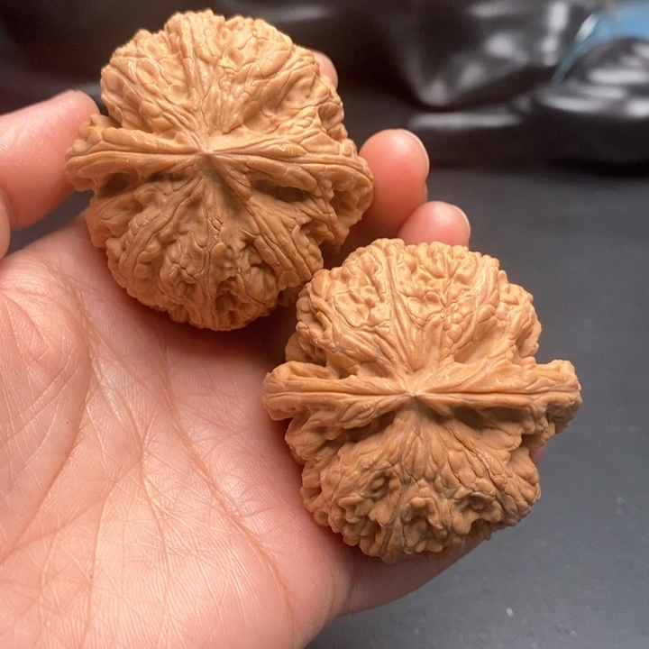 文玩核桃把件粗筋48尺