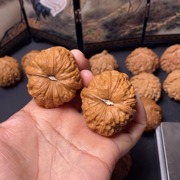 把件文玩核桃39南瓜墩