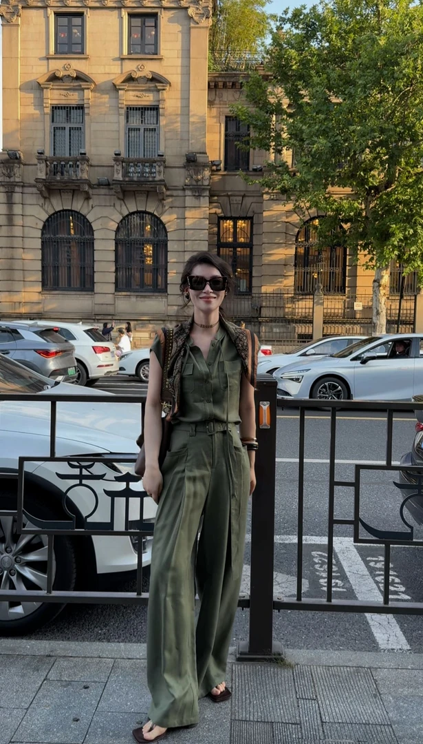 【夏日冷萃】25年新款设计师款气质长袖休闲时尚百搭套装