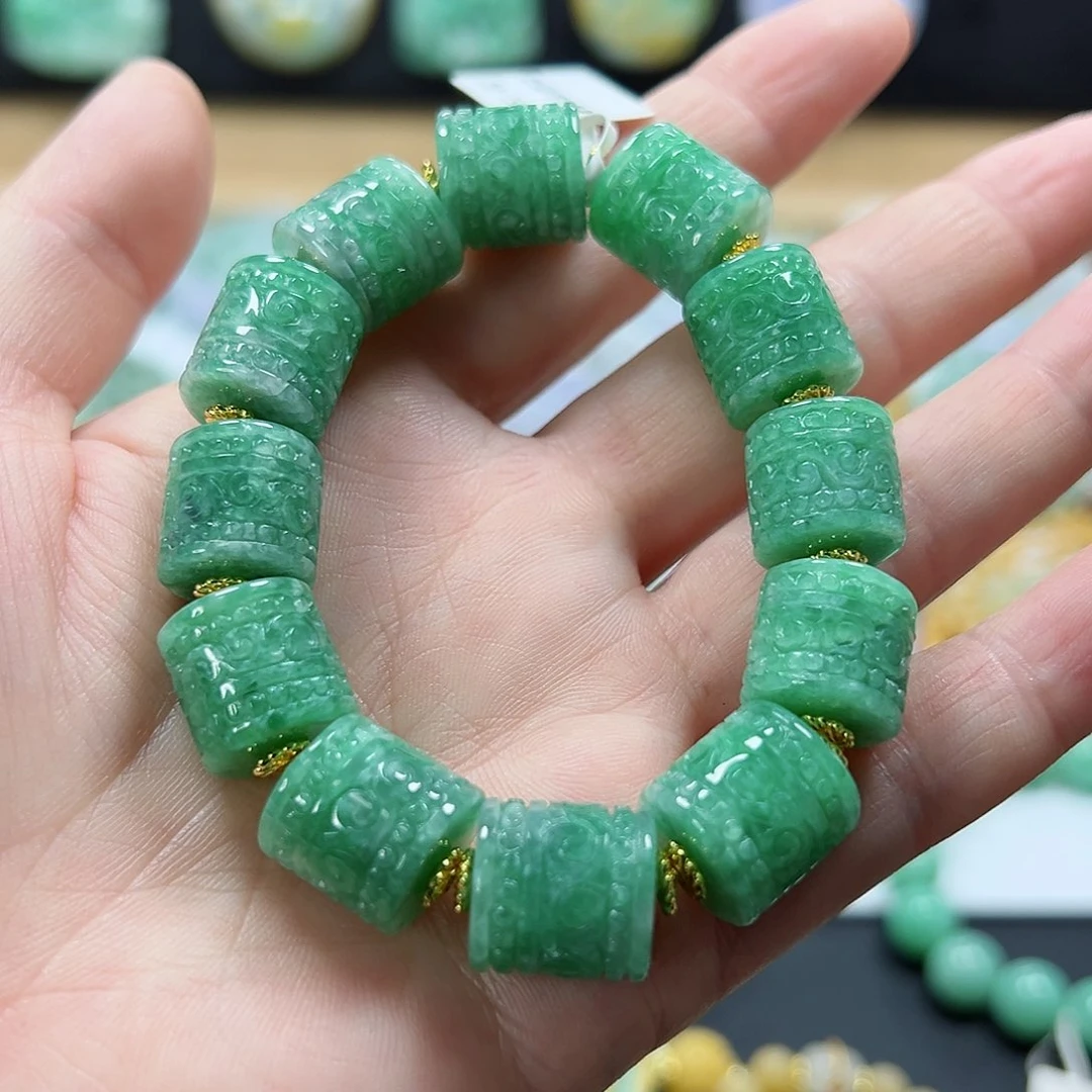 未镶嵌手链翡翠手串