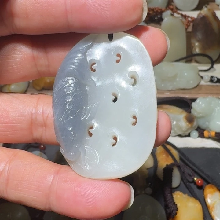 吊坠(不含链)未镶嵌和田玉