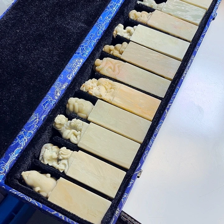 青田石印石柒*今天我也很