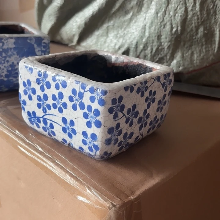 许纯的花房 梅花 方口 没孔