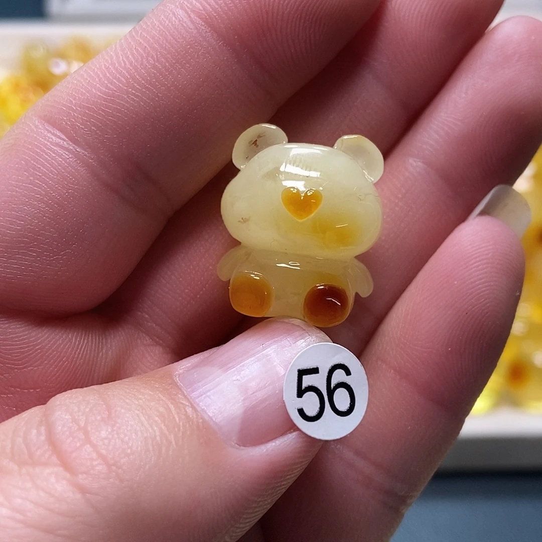 琥珀未镶嵌裸石天然琥珀蜜蜡吊坠