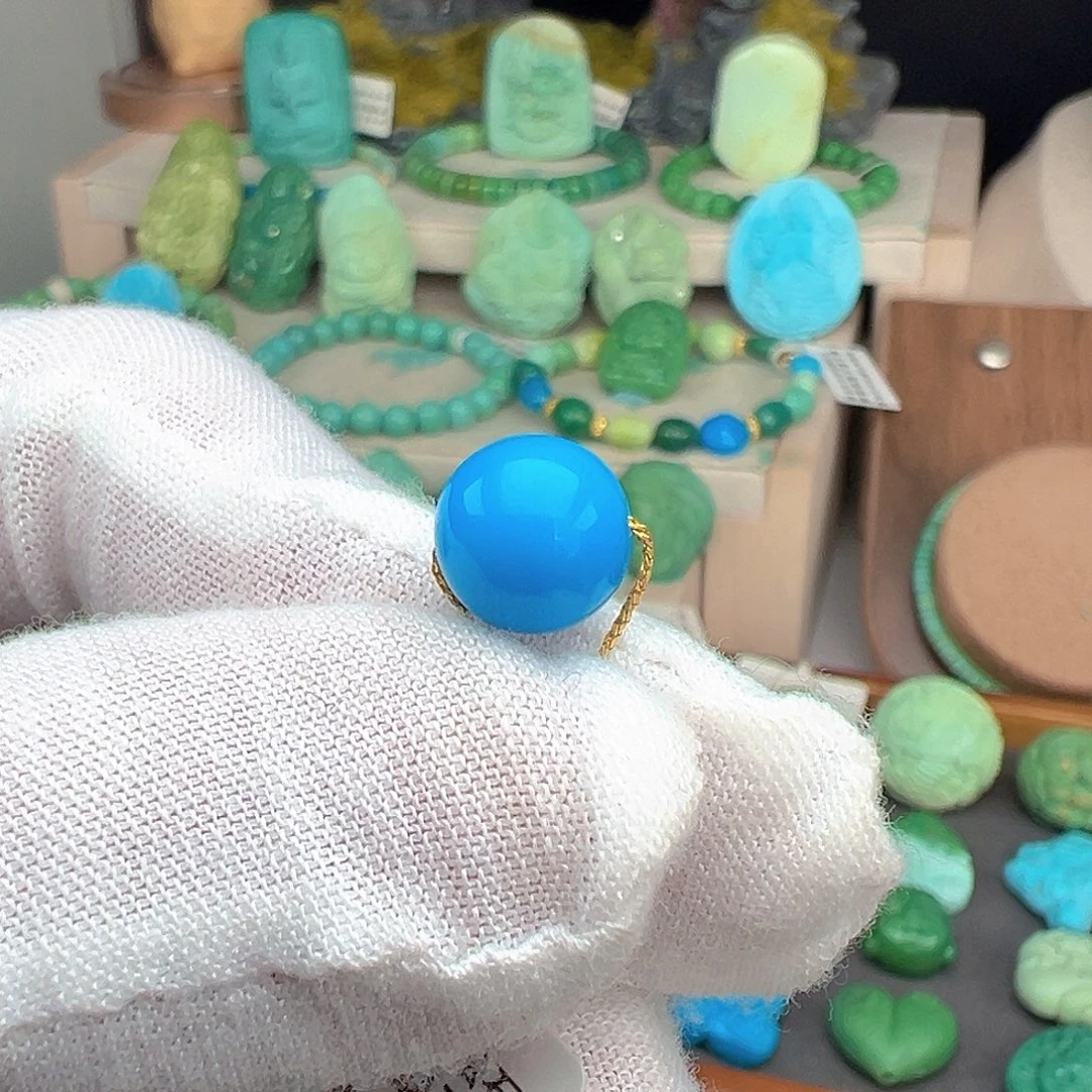 绿松石未镶嵌主播夏