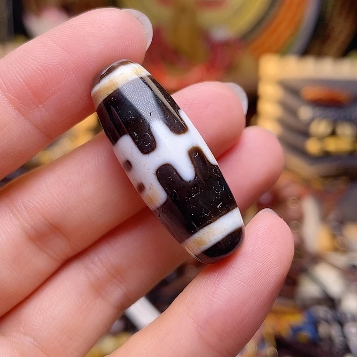 玛瑙/玉髓未镶嵌贵人天珠