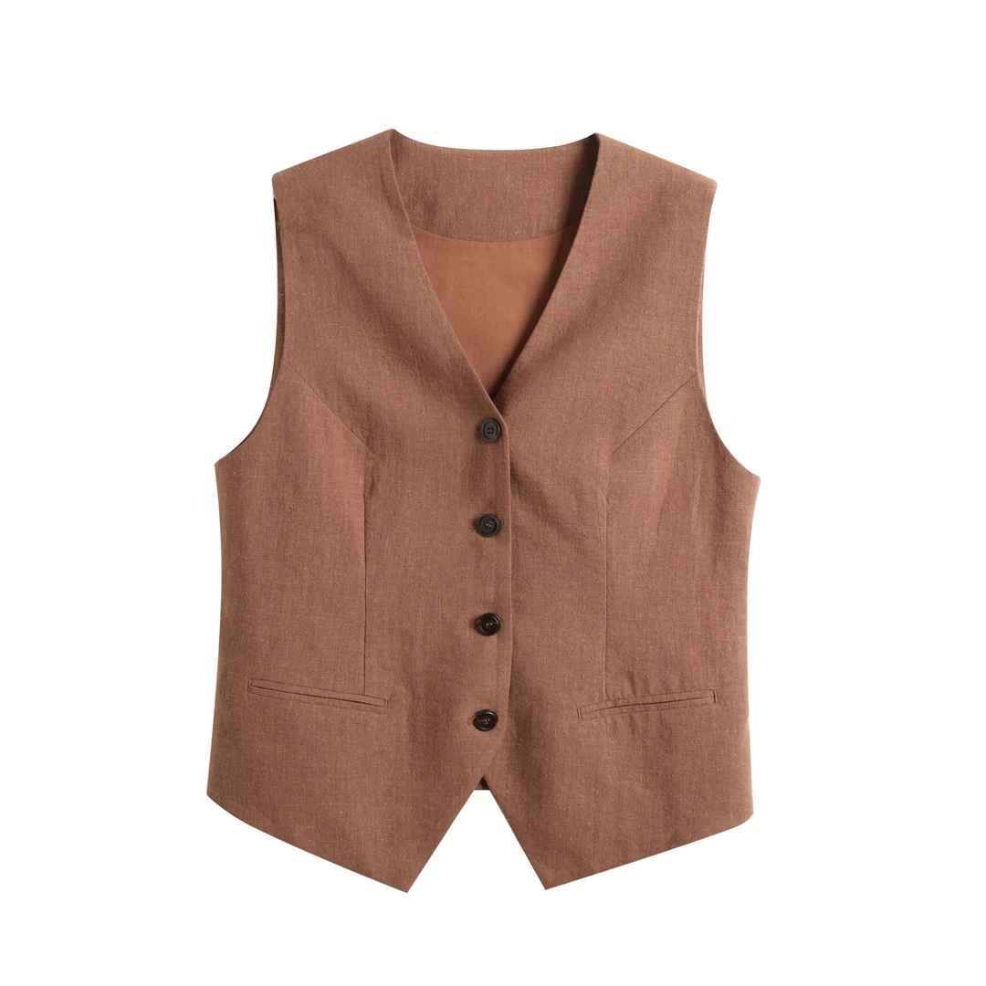 【小C订单】马甲新款通勤坎肩背心无袖0310