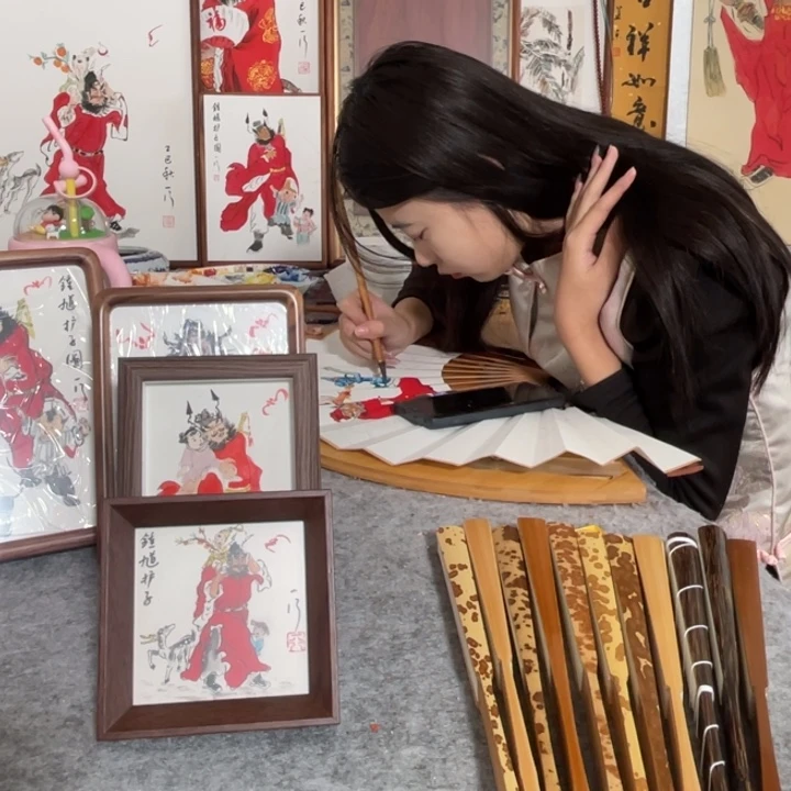 珎***^国画李老师李老师框