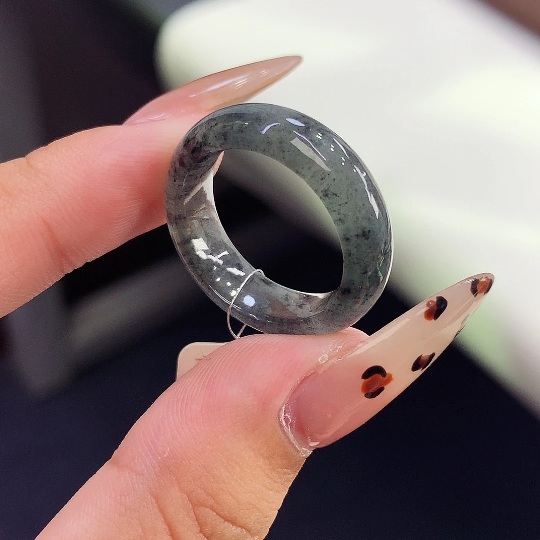 翡翠未镶嵌戒指15号