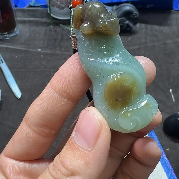 未镶嵌和田玉（糖玉）车挂