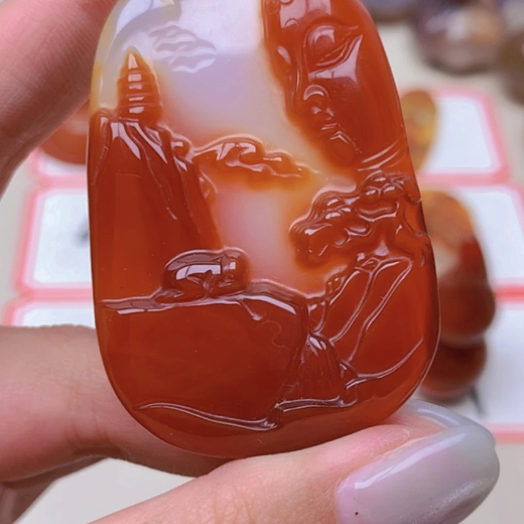 【闪购商品】未镶嵌玛瑙/玉髓珠宝半成品悟*缘