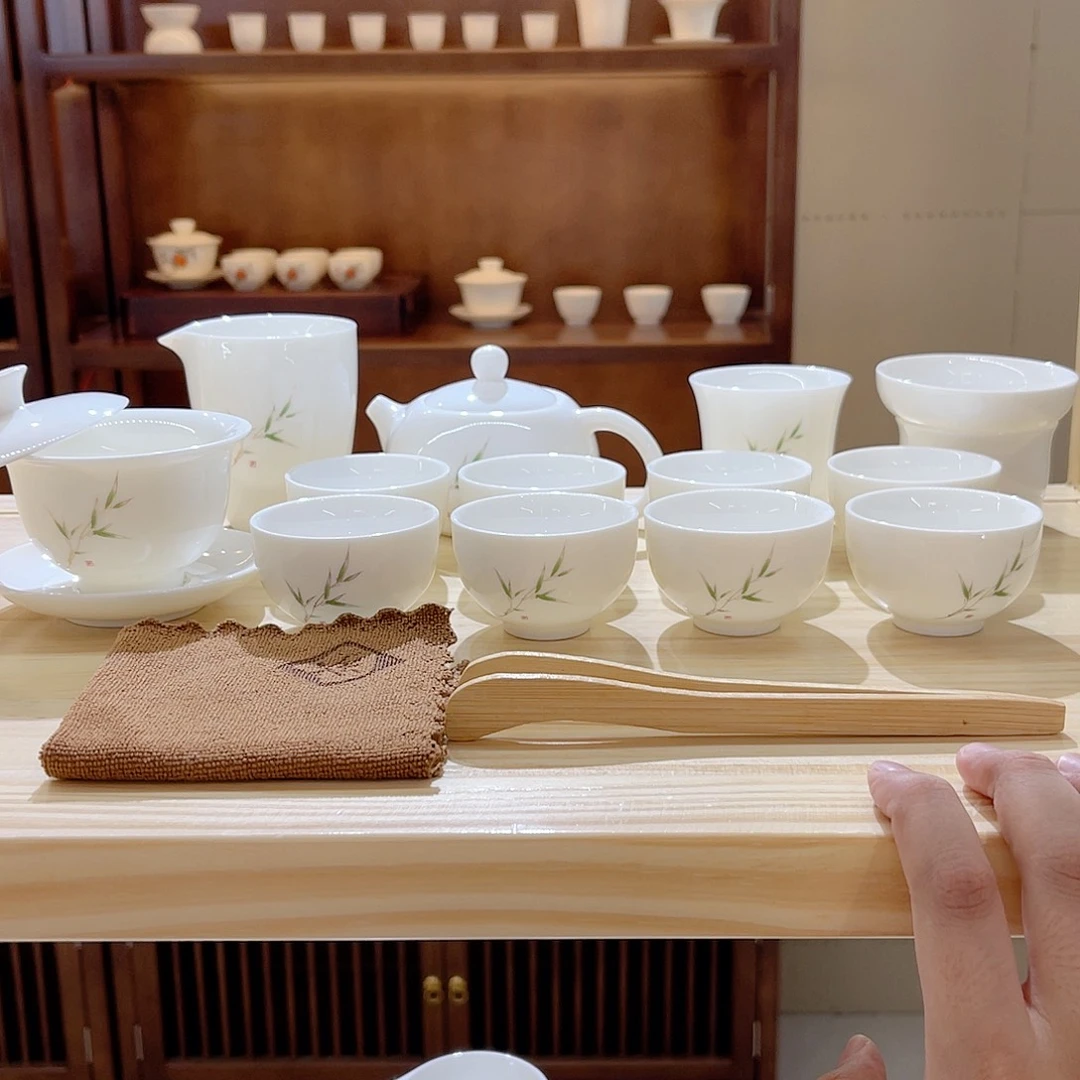 瓷片羊脂玉瓷羊脂玉瓷