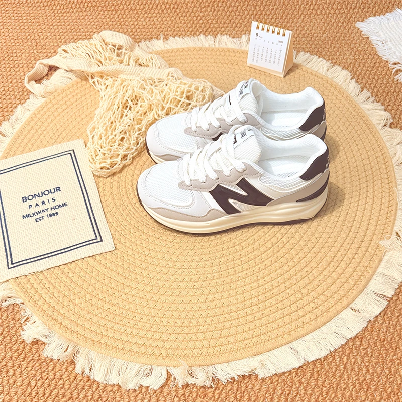 厚底运动鞋女秋冬季新款复古增高女鞋网红潮流爆休闲款运动鞋5740