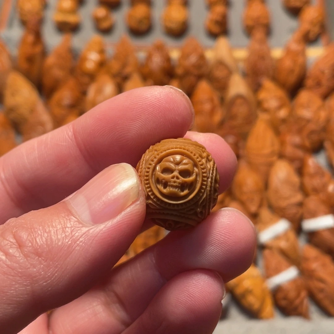 橄榄核手串/手链六芒星顶珠2.0