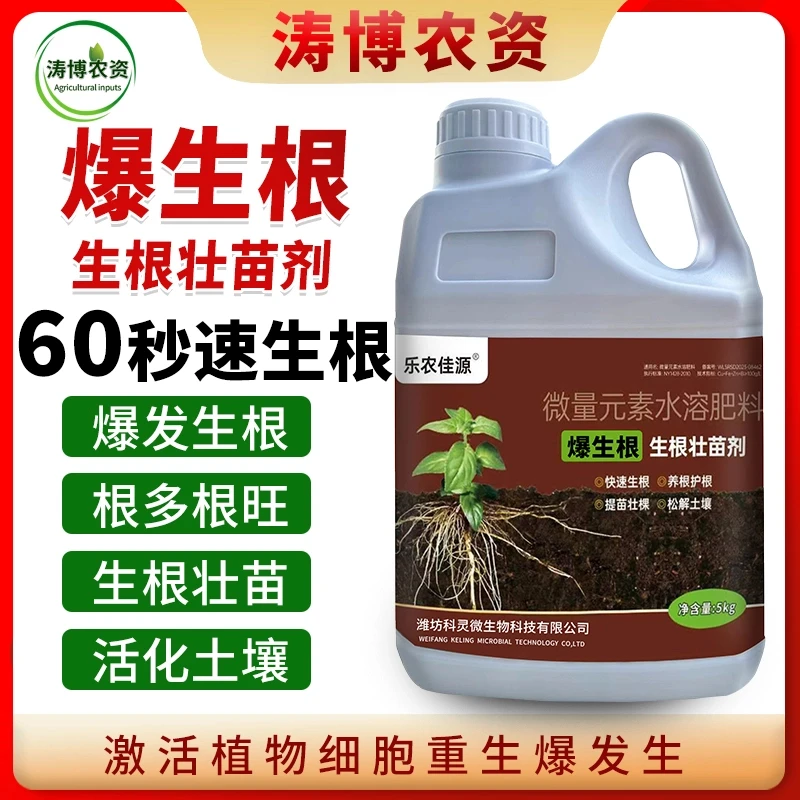 爆生根生根液移栽生根壮苗剂花卉树木扦插通用型强力生根剂冲施肥
