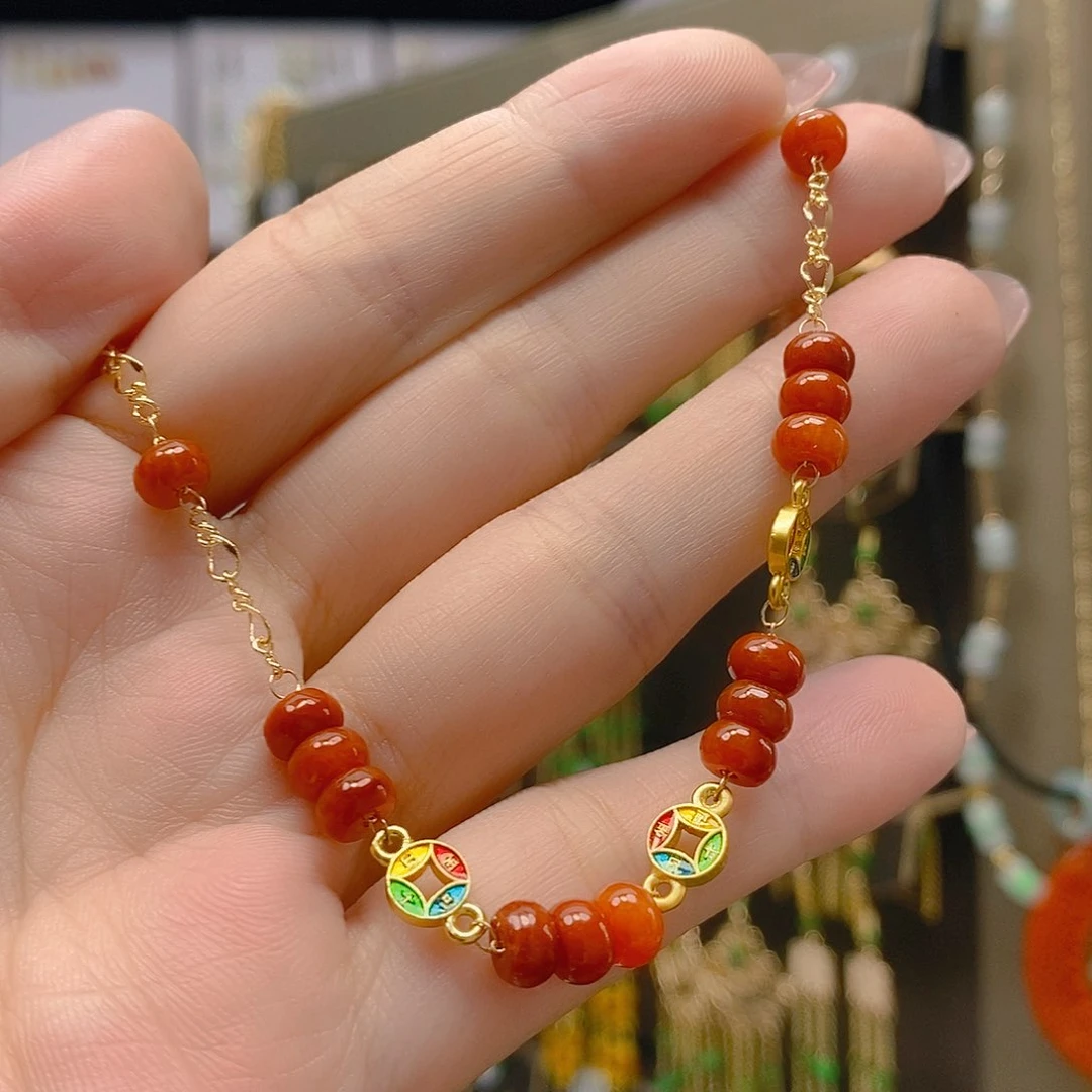 合金翡翠耳饰翡翠