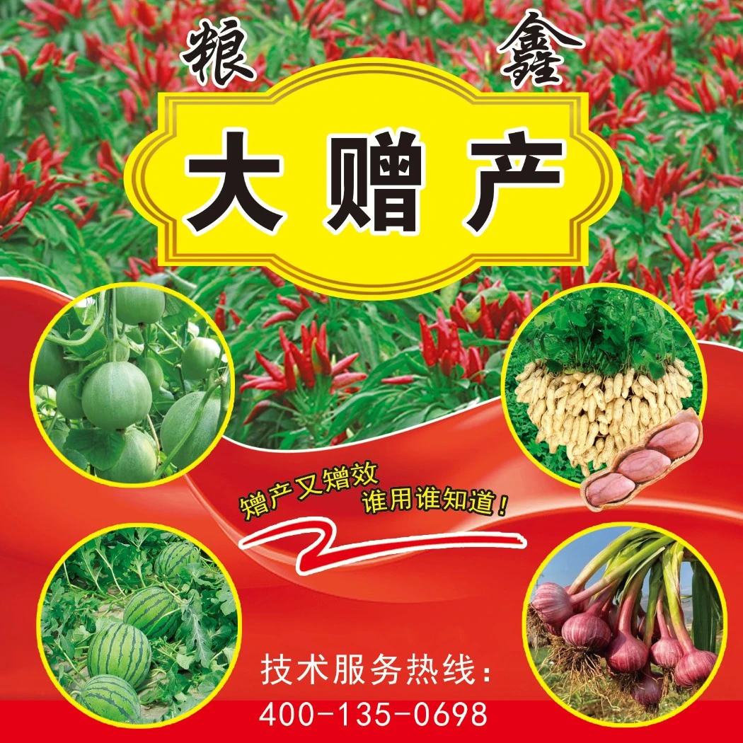粮鑫大赠产，辣椒花生增产营养液鄢陵粮鑫农业