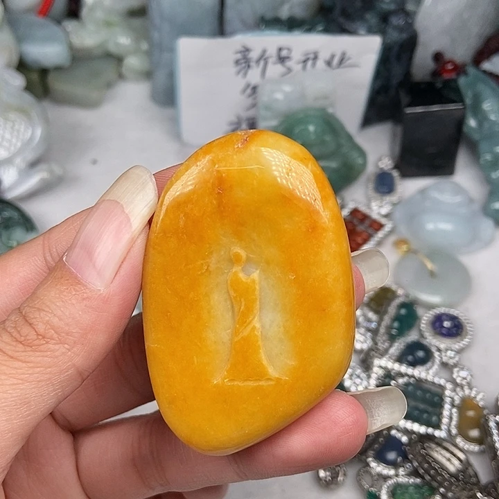 颈饰未镶嵌翡翠翡翠