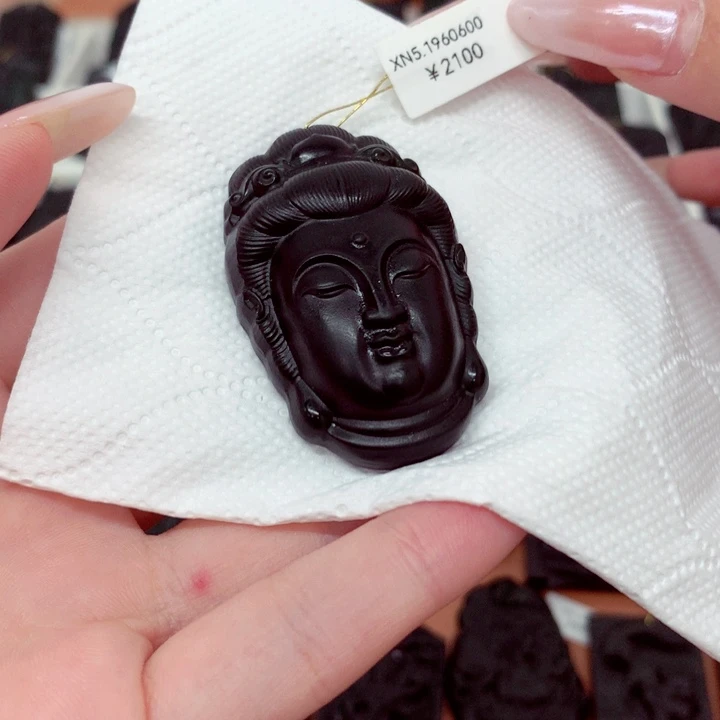 天然缅料a货钢琴黑特色题材挂件